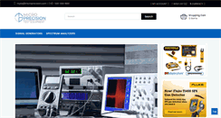Desktop Screenshot of microprecisionte.com